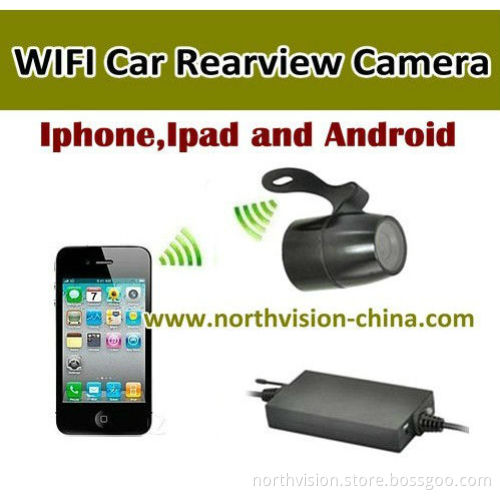 Hot Waterproof Android WiFi Car Backup Camera